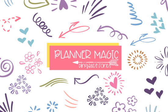 Planner Magic Font